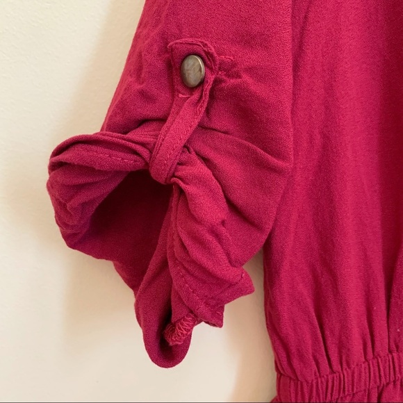 Cute maroon dress - Picture 5 of 8